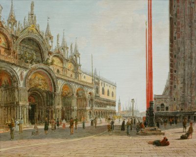 San Marco in Venice by Jakob Alt